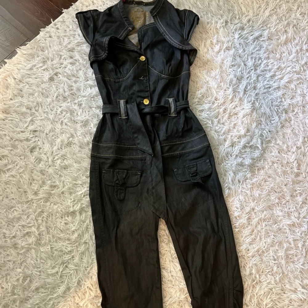 Vintage Rare find y2k apple bottoms jean jumper